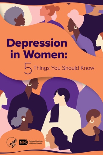 Depression in women pamphlet cover