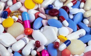 color pills and medications
